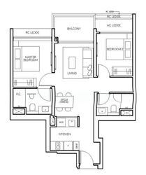 Amo Residence (D20), Apartment #512225551